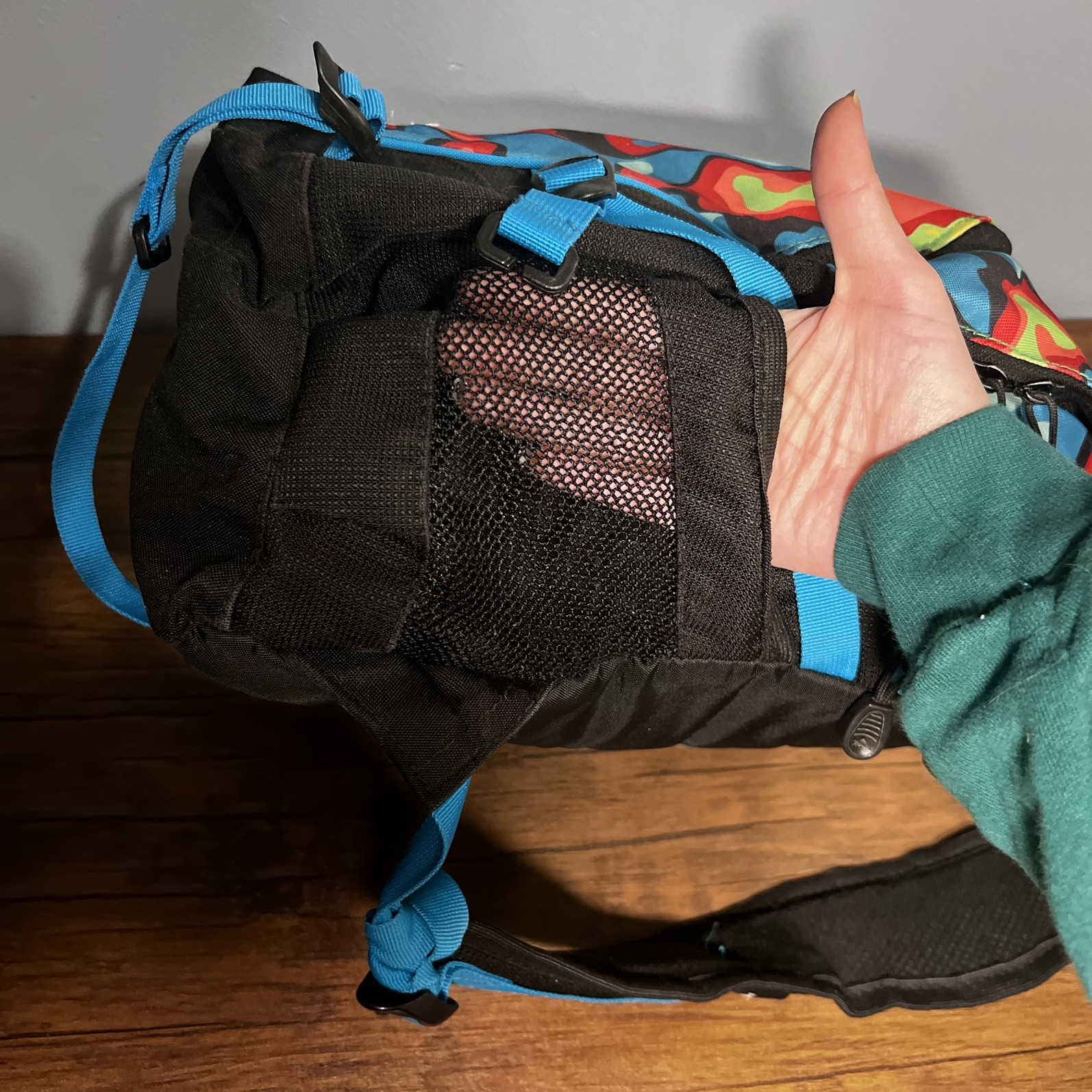 High Sierra Backpack Rare Multi-Color Compartment Zip Bookbag