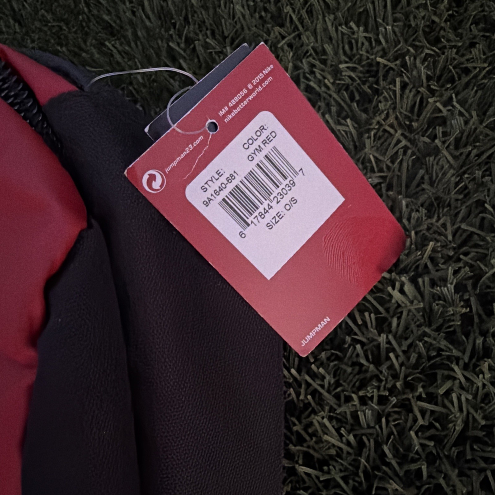 Air Jordan Jumpman All World Gym Red Black Laptop Backpack 9A1640-681