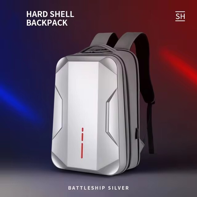 Men’s 17.3 Inch Laptop Business Backpack Waterproof Hard Shell Backpack E-sport