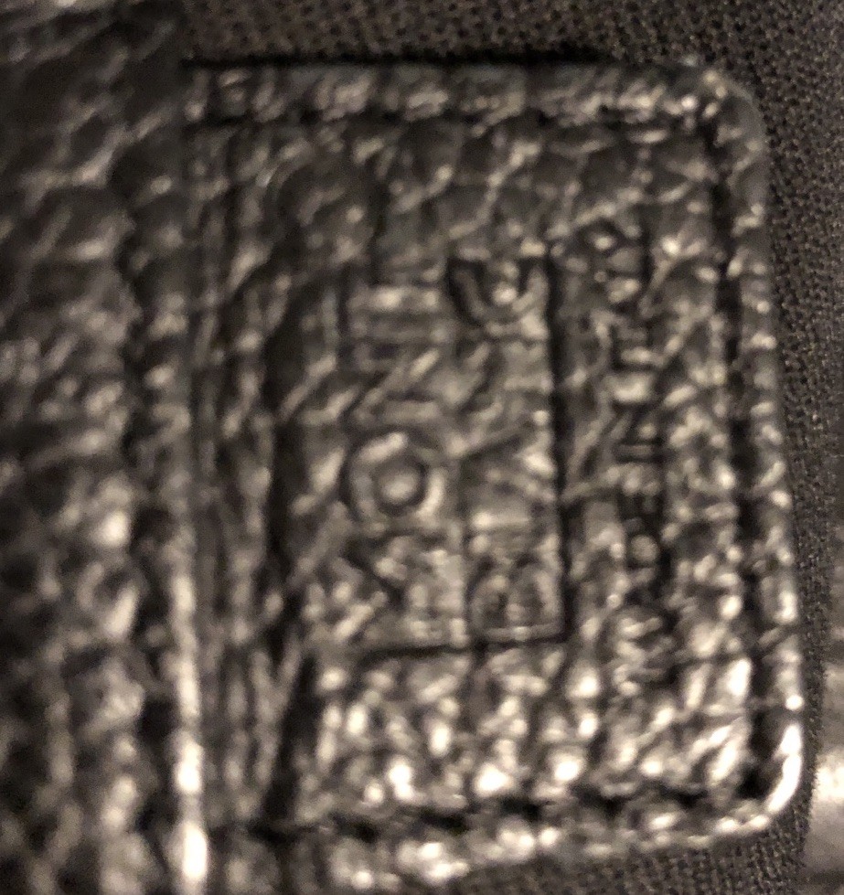 Montblanc Leather Rucksack Backpack app 30x40x17 cm Black Used meisterstruck
