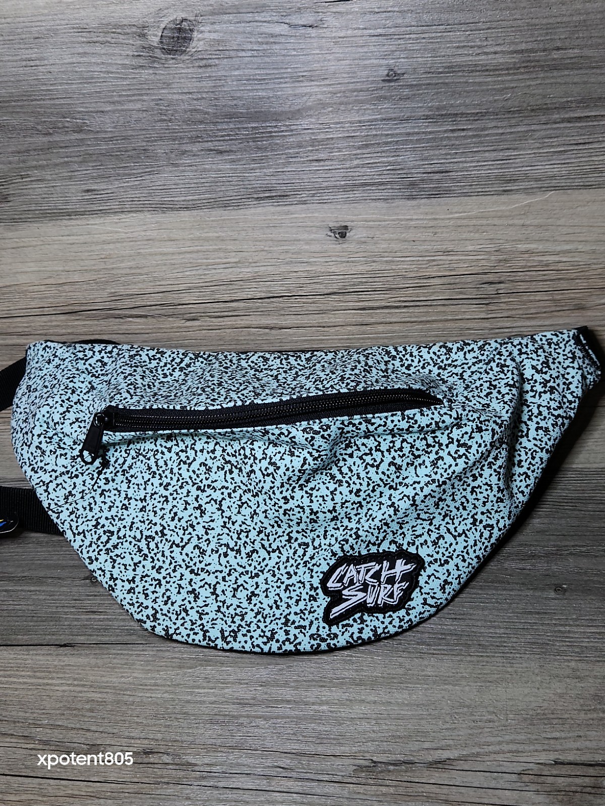 NWT Catch Surf Static Fanny Pack Canvas Hip/Waist Bag Retro Vtg 80s/90s Style 😍