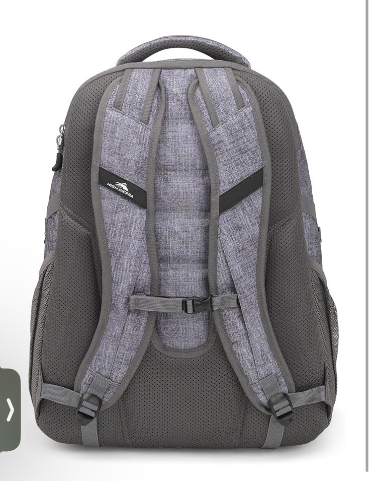 High Sierra Access 2.0 Laptop Backpack, Woolly Weave/Slate, Minor Defect