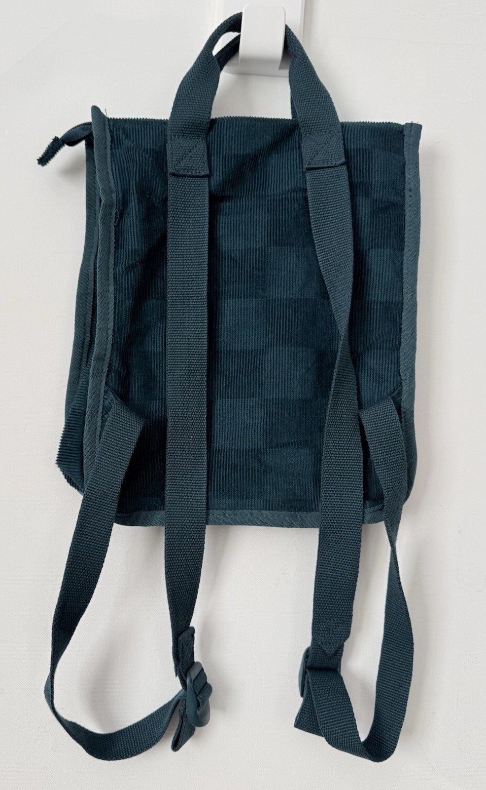 NWT VANS Mini Free Hand Backpack Dark Teal Corduroy Checkerboard SOLD OUT!!