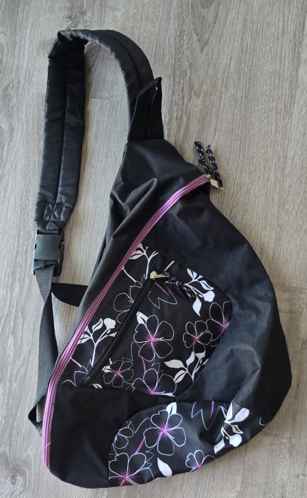 Eastsport Trapezoid Crossbody Backpack Design Shoulder Sling Bag