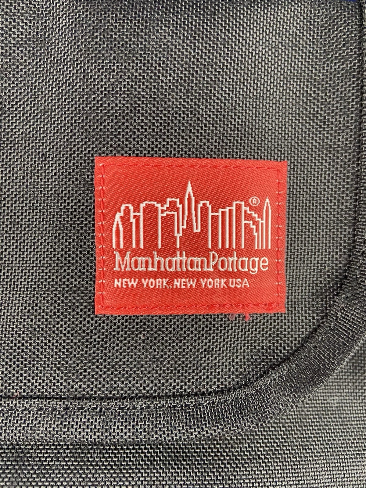 Manhattan Portage Nylon Messenger Bag Crossbody Black 11.5” Wide X 7.5” Tall NWT