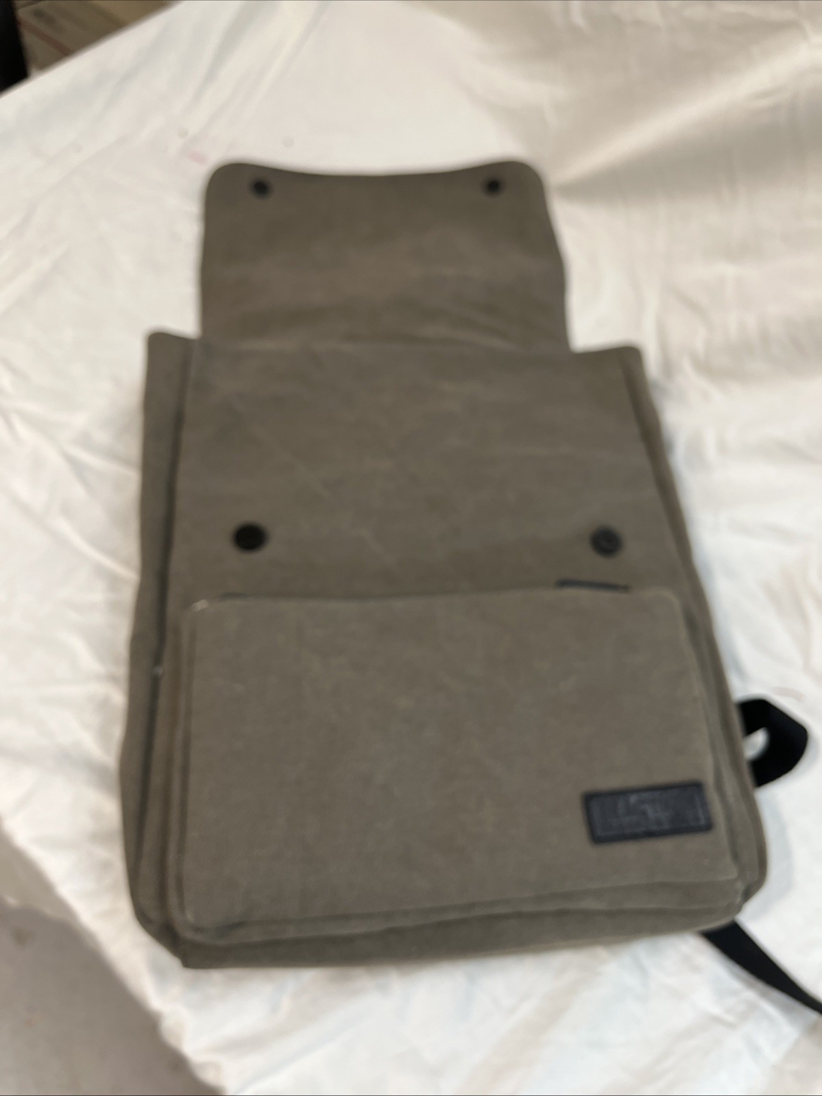 NEW KENNETH COLE REACTION ALLY CANVAS LARGE BACK PACK