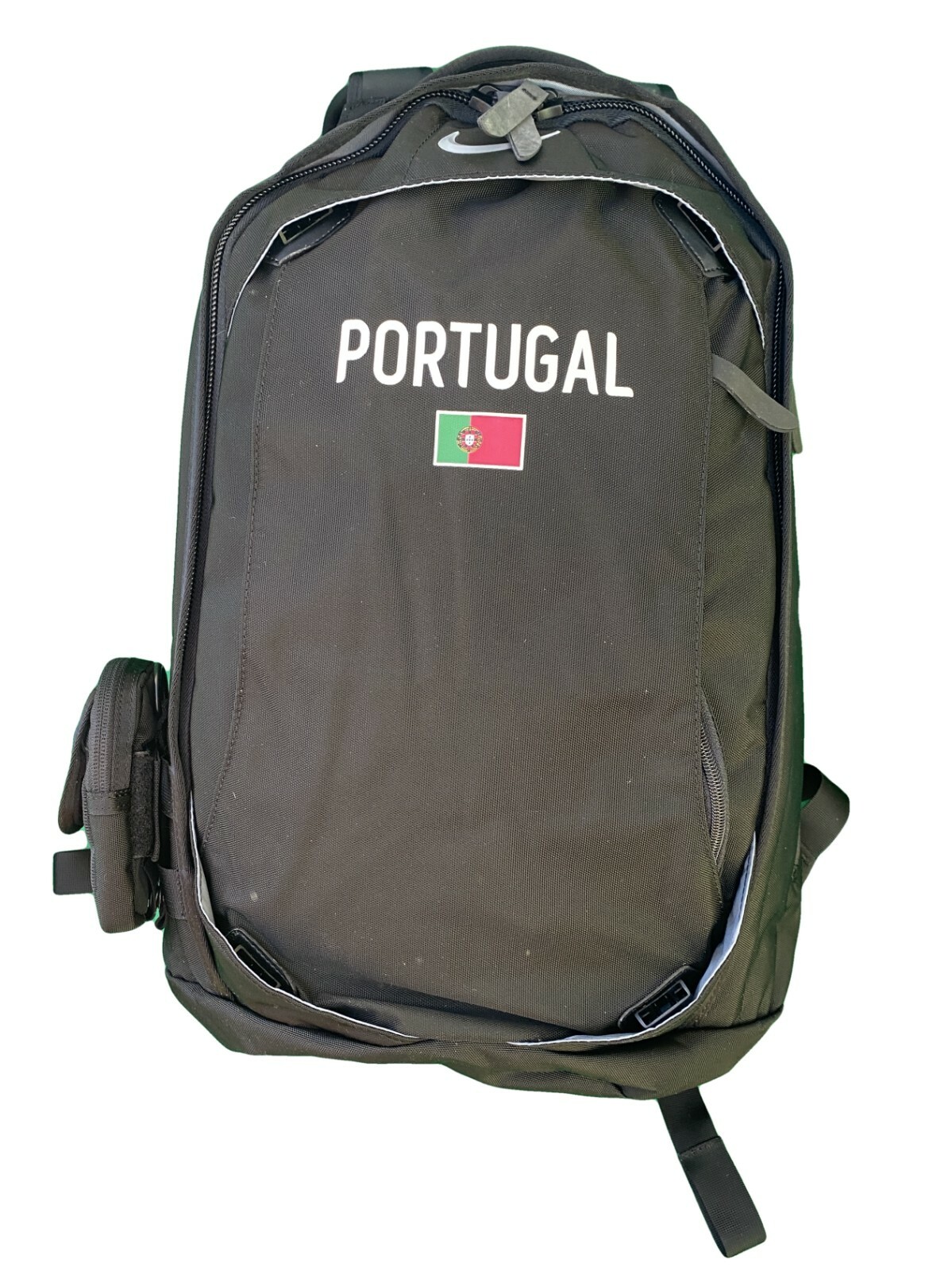 New Vintage NIKE PORTUGAL Multi Section BACKPACK Rucksack Laptop Sports Bag