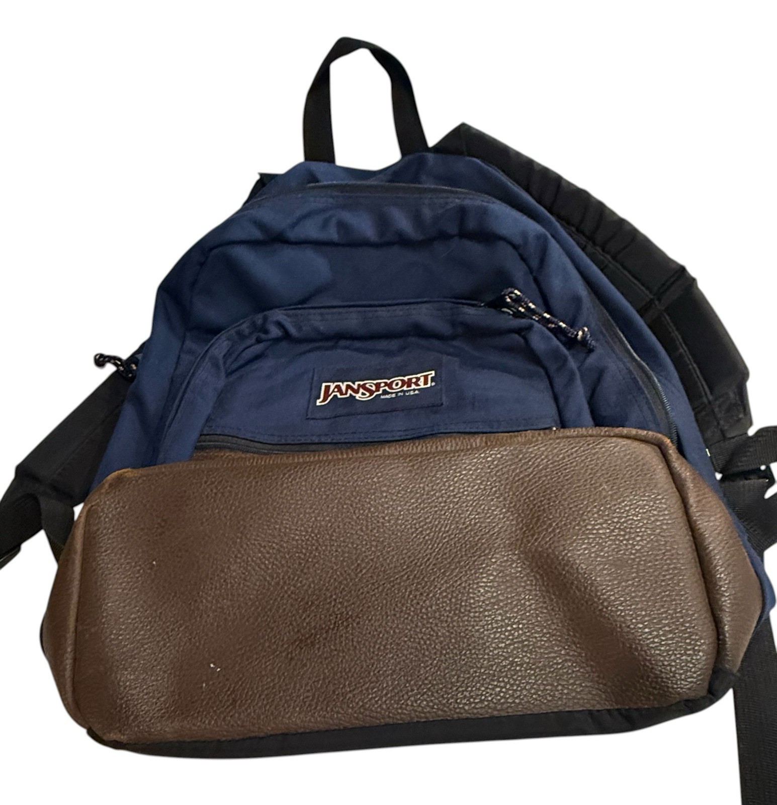 JanSport Cool Student 15″ Laptop Backpack Navy Blue Vtg 90s USA Made