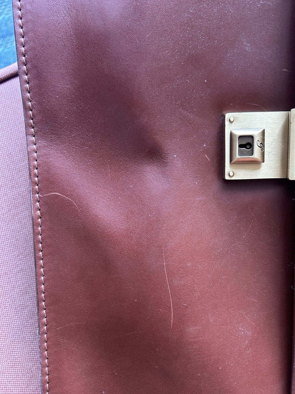 Pineider Italian Leather Briefcase
