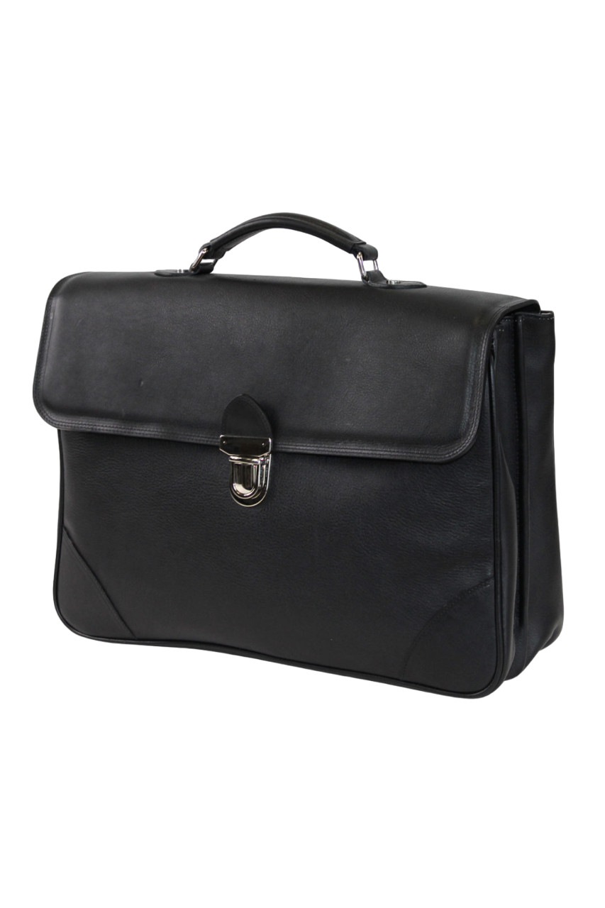 Leather Briefcase Luxury Medium Case Soft Full Grain Leather HANDMADE TO ORDER
