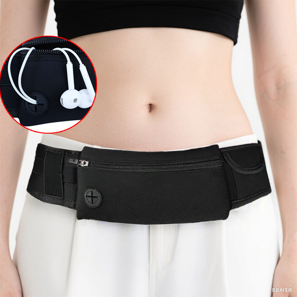 Running Belt Waist Bag Fanny Pack Adjustable Jogging Phone Pouch for Men Women