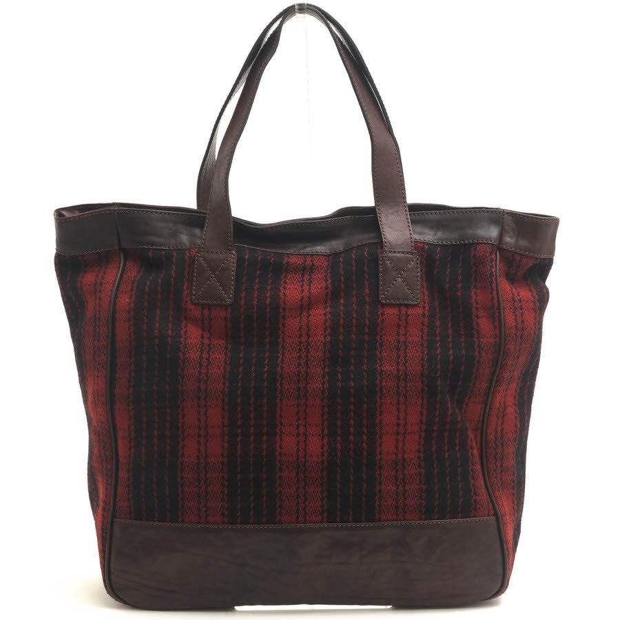 Dolce & Gabbana Tote Bag DOLCE BM0695 A9S76 SHOPPING TESSUTO CHECK1 + CUOIO