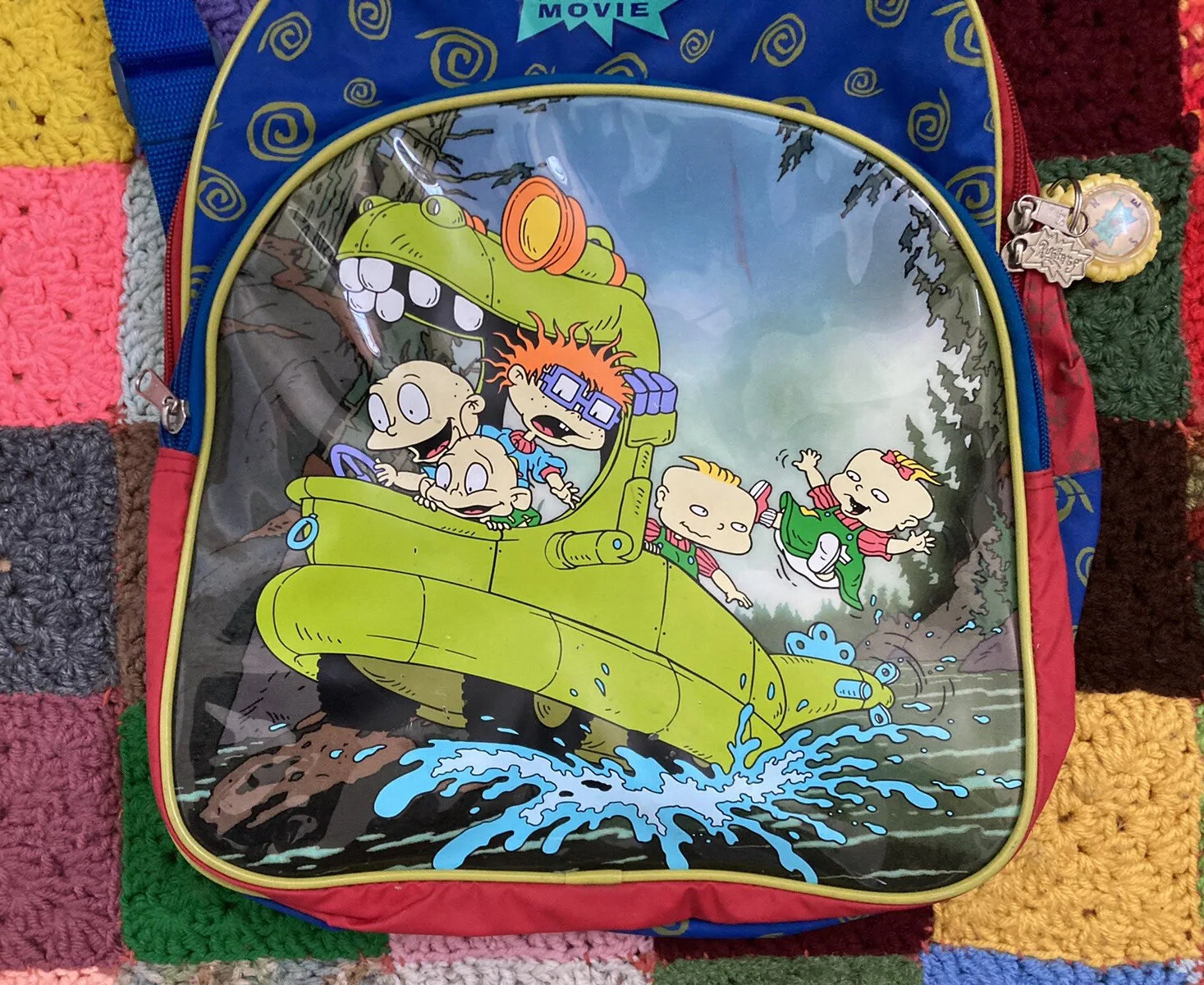 RUGRATS Movie Backpack Bookbag Tommy Angelica Chuckie Collectible Nostalgia