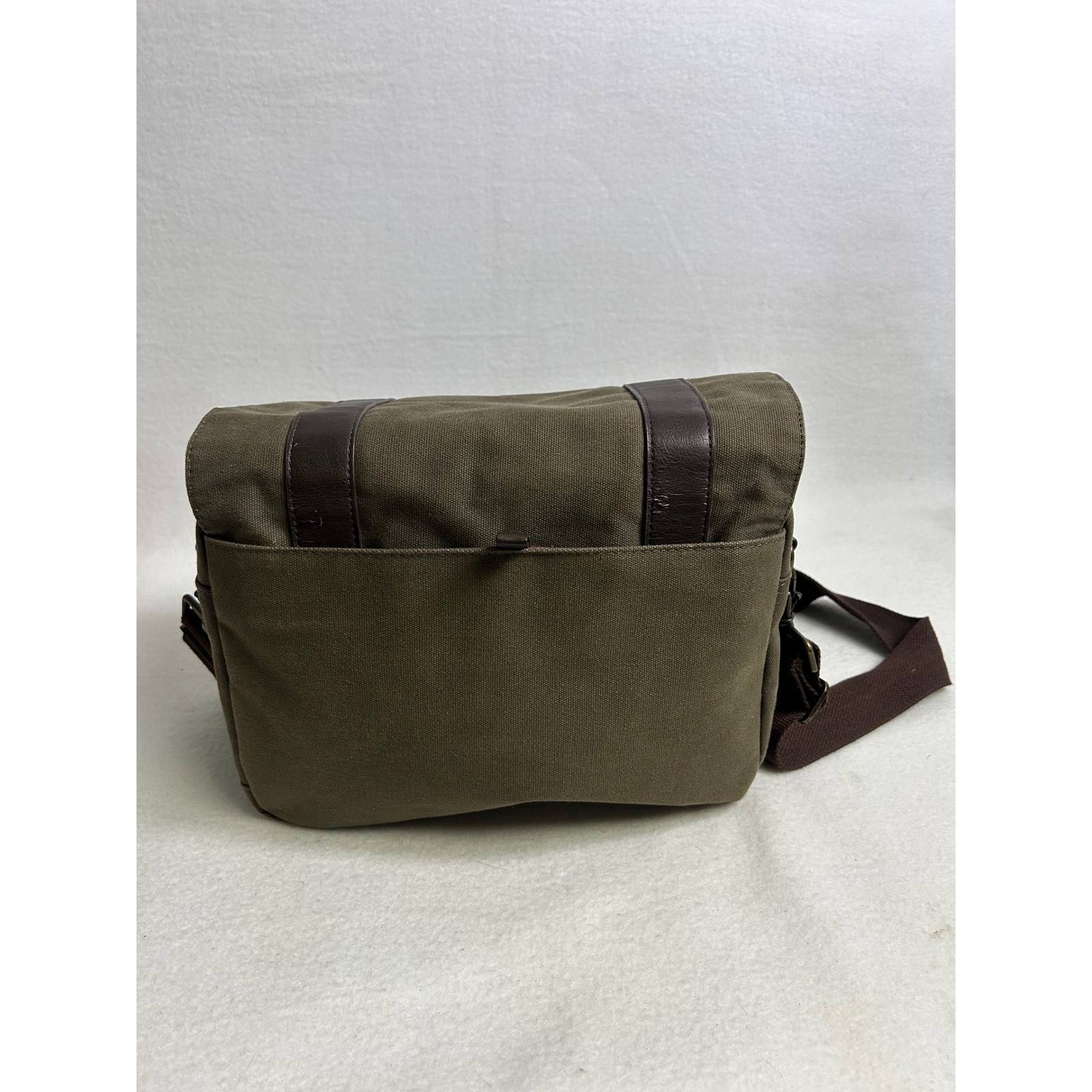 Gorpcore Pt Unisex OS Olive Green Canvas Messenger Bag Field Satchel Utility