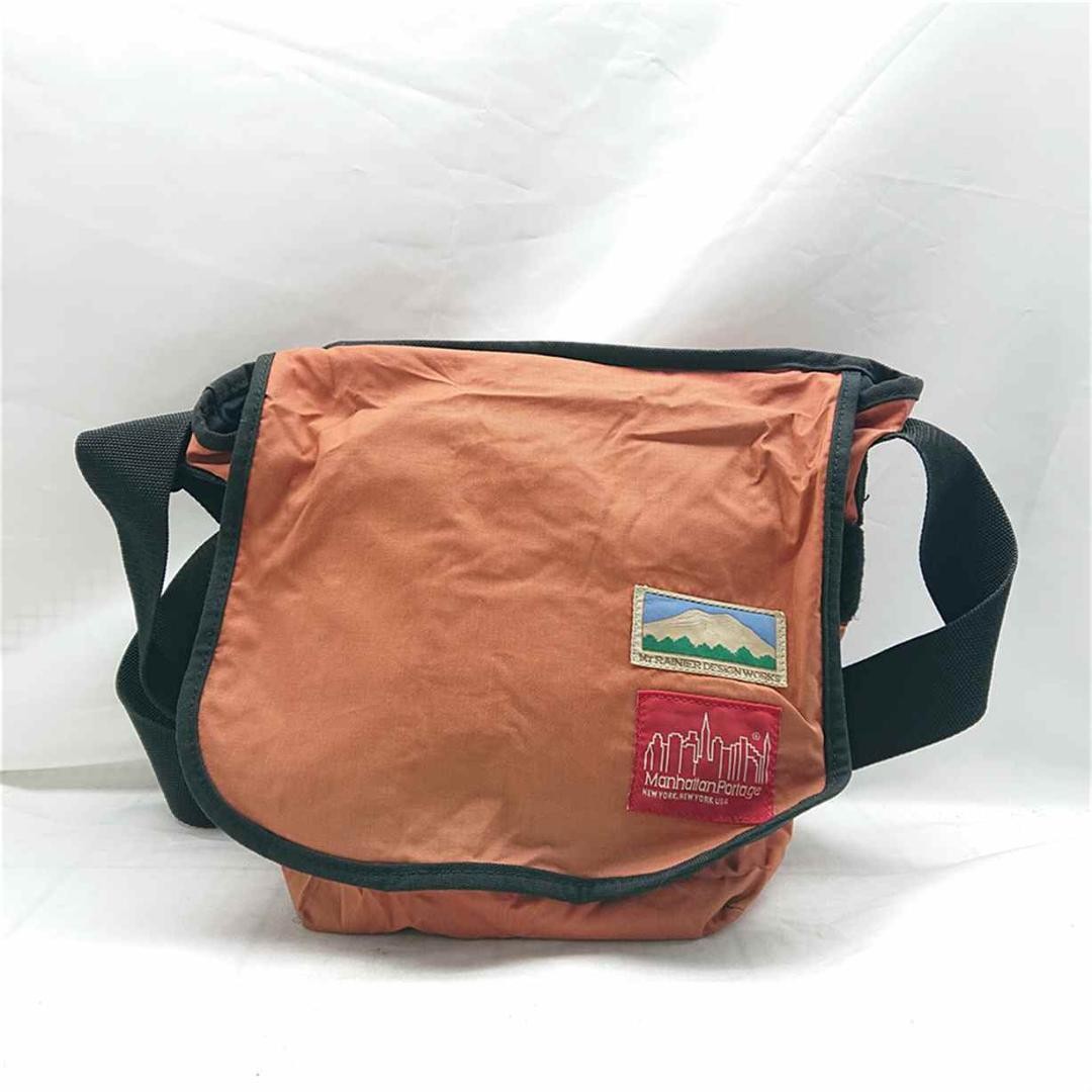 Manhattan Portage Messenger Bag Orange Unisex LL