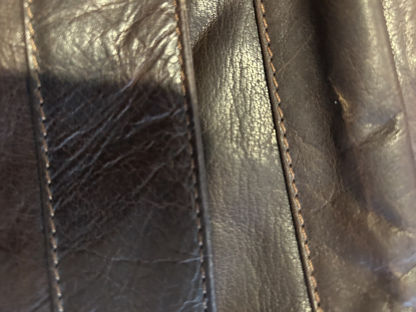 Jack Georges Spikes & Sparrow Brown Leather Briefcase Bag