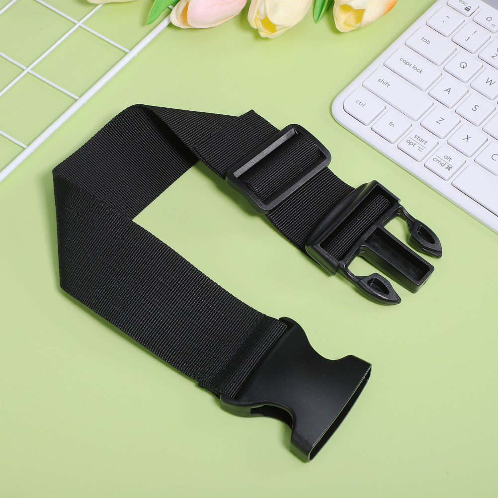 3 Count Universal Fanny Pack Belt Extender Adjustable Waist Strap Extension Bag