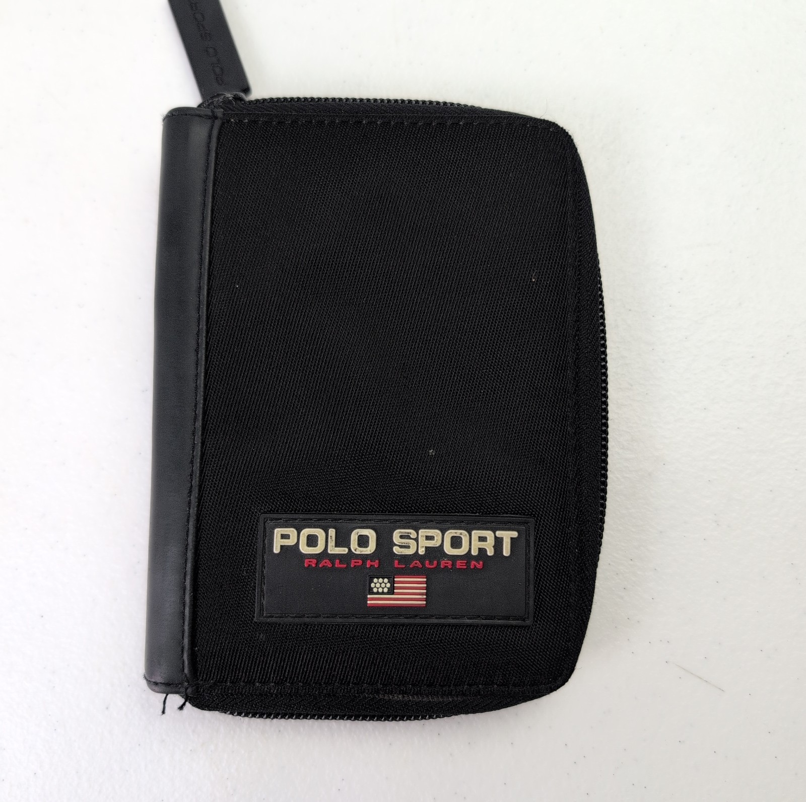 VTG Polo Sport Ralph Lauren Calender Date Book Storage Travel Case Binder