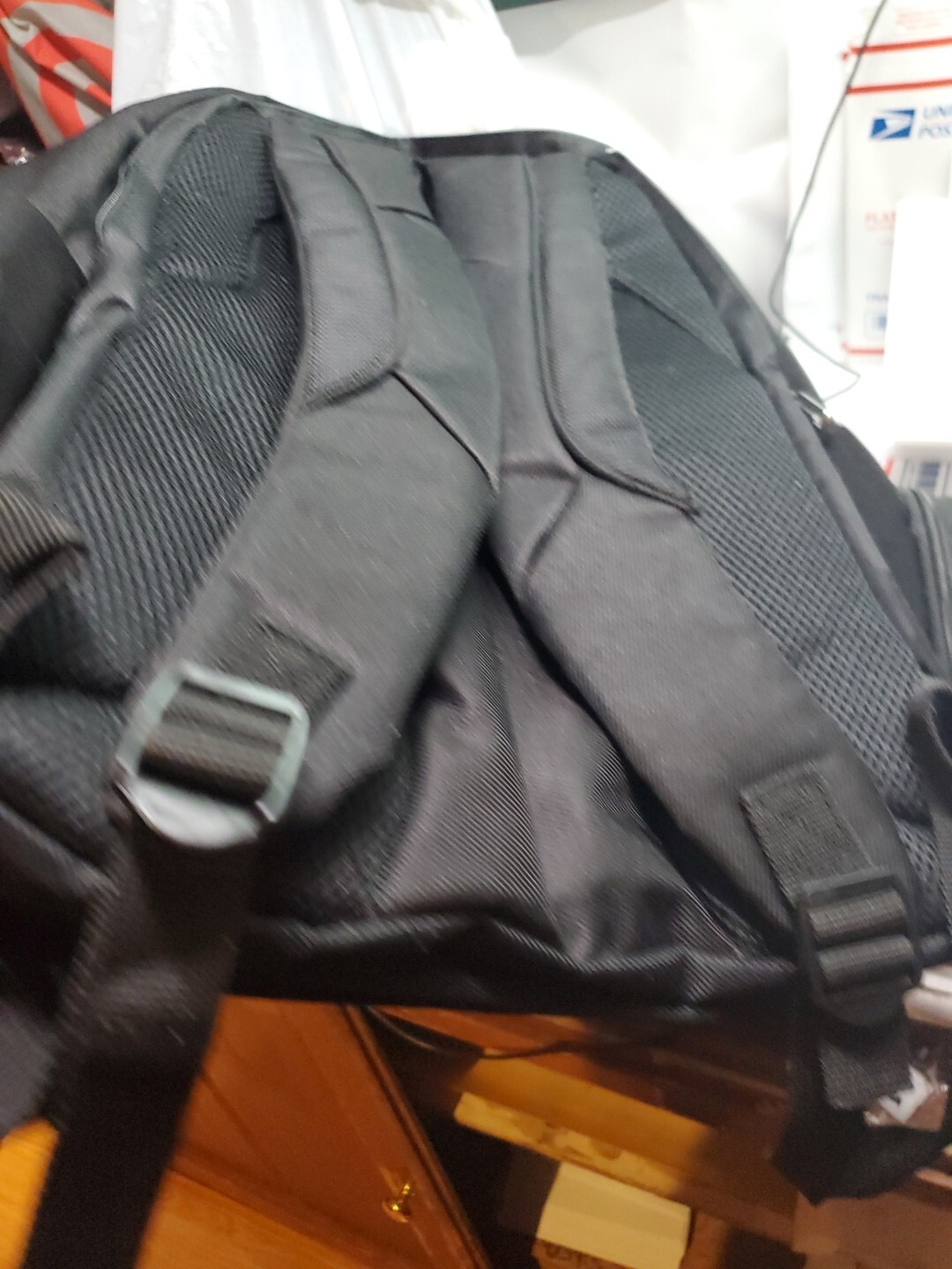 Swiss Gear Black Multi Pocket Laptop Computer Cushioned Backpack