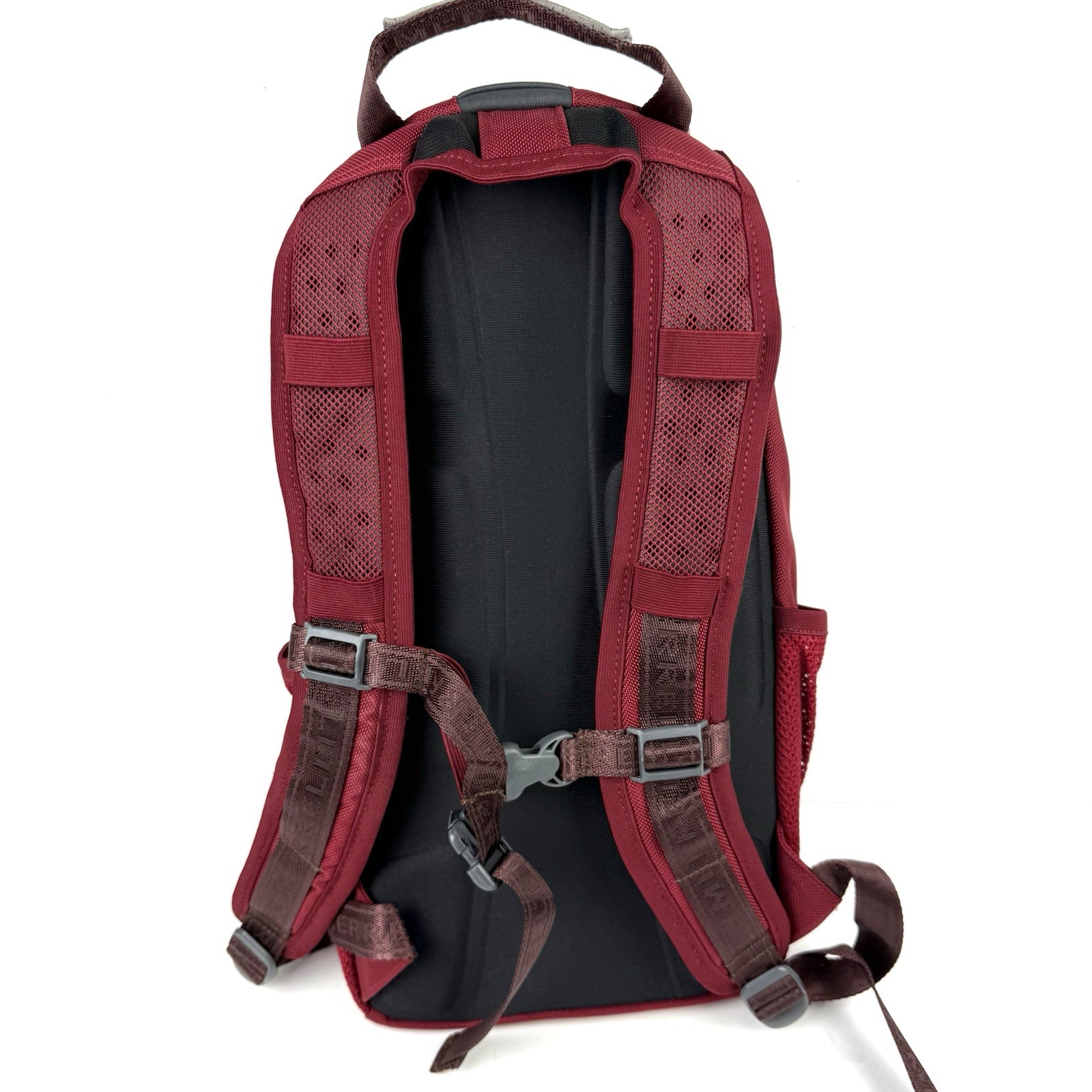 Merrell Backpack Dark Red Canvas Hard Shell Hiking Medium Unisex Outdoor