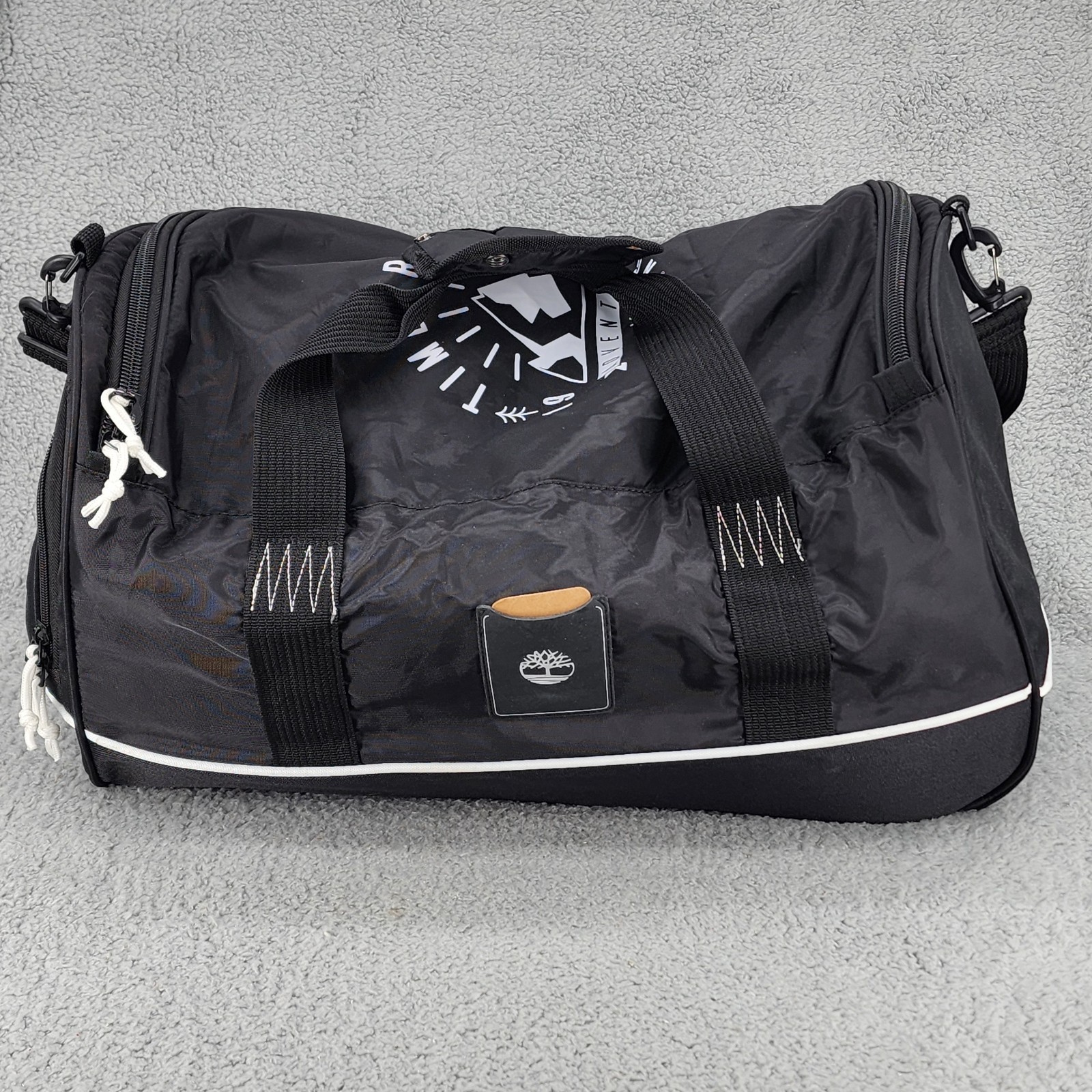 Timberland Ocean Path Lightweight 22″ Carry-On Duffel Bag Black Spellout 2018