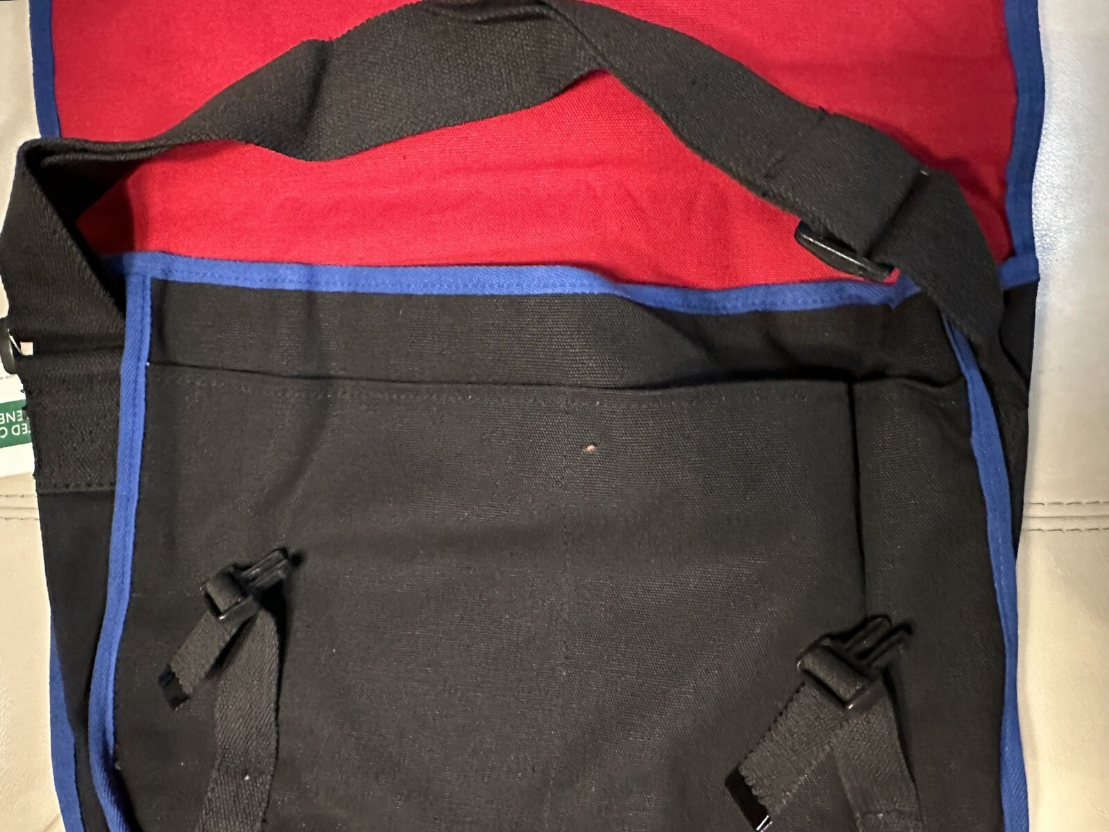 Colors De Benetton Shoulder Strap Briefcase Messenger Bag NEW with Tags