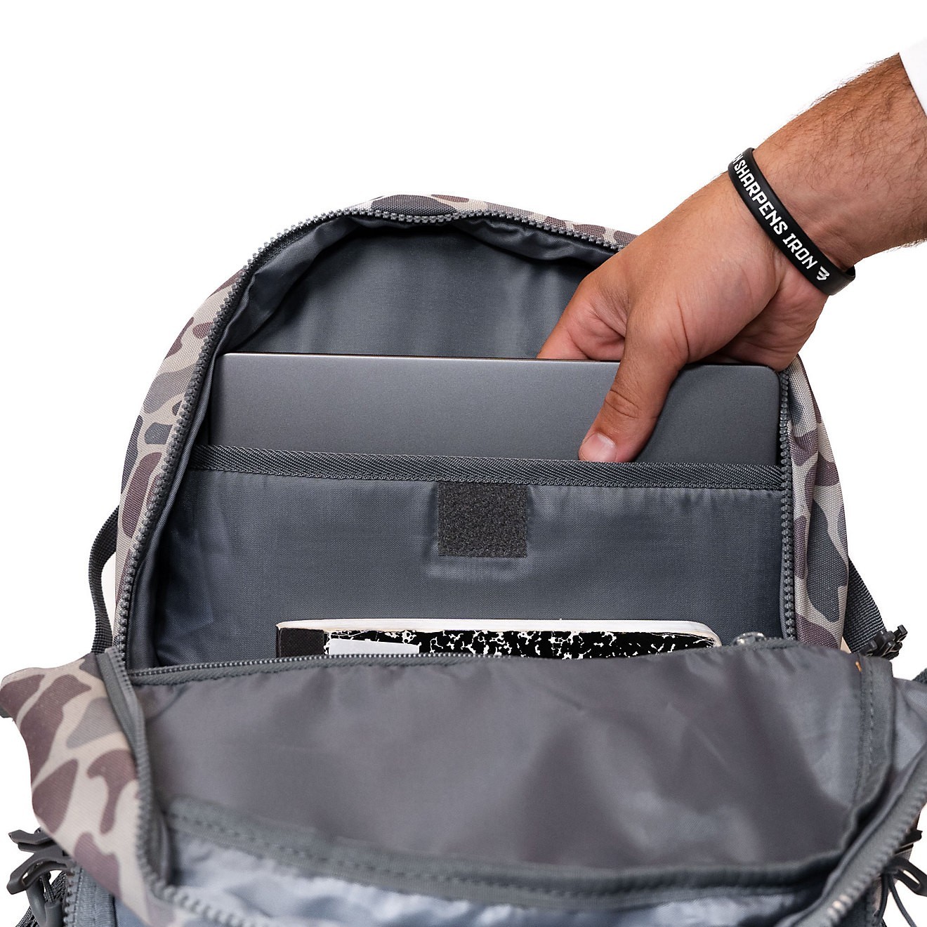 Burlebo Classic Deer Camo Backpack Everyday Travel School Laptop Bag