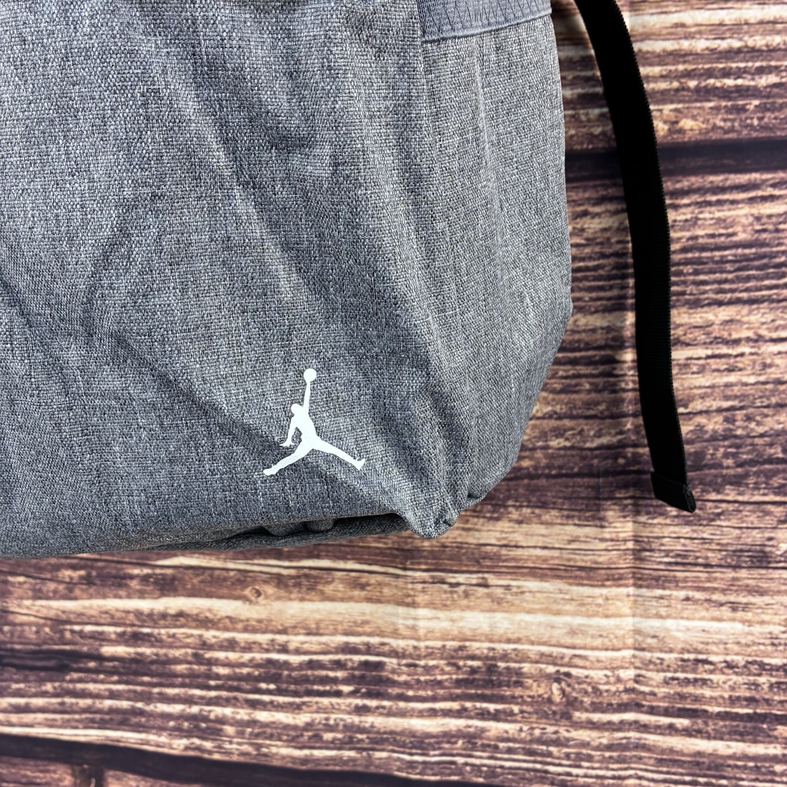 Jordan Jumpman Classic Backpack Carbon Heather Grey School Bag 9A0505-GEH NWT