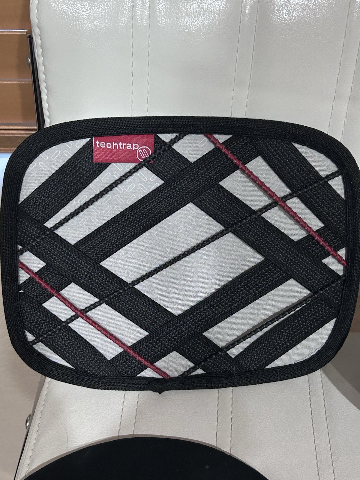 Leeds Elleven Black Backpack Check Point-Friendly Travel Bag