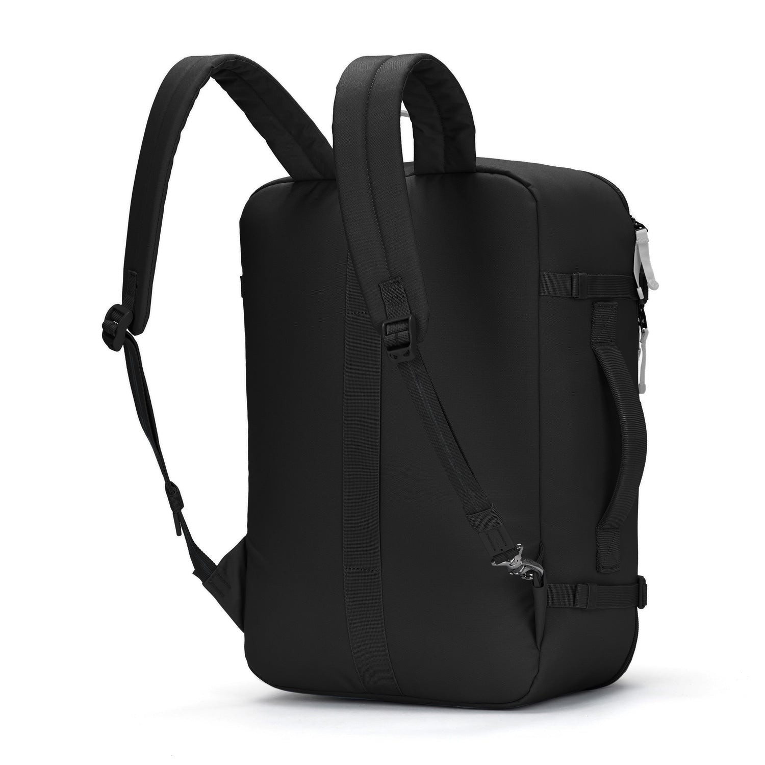 Pacsafe Unisex Go Anti-Theft Adjustable Carry-on Backpack, 34-Liter Jet Black
