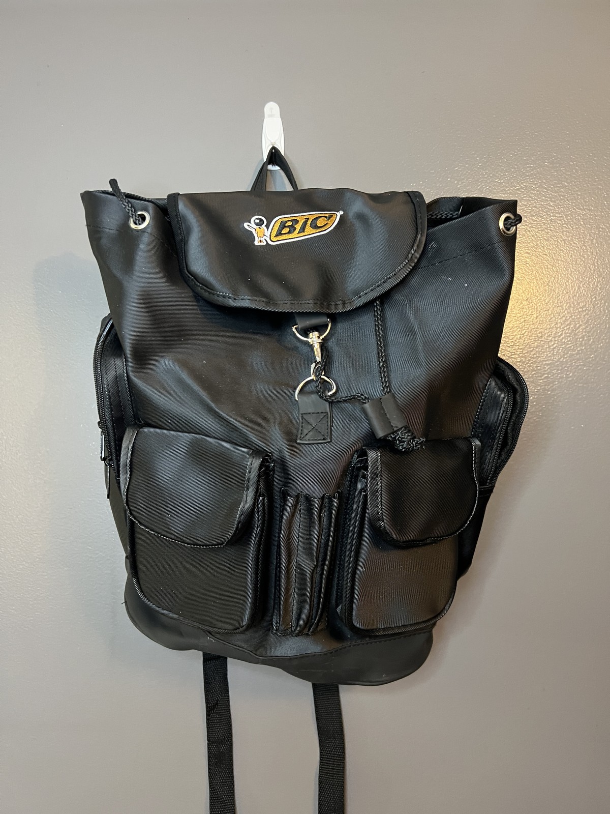 BIC Backpack Multi Pocket Promo Bag Travel Organizer Mens