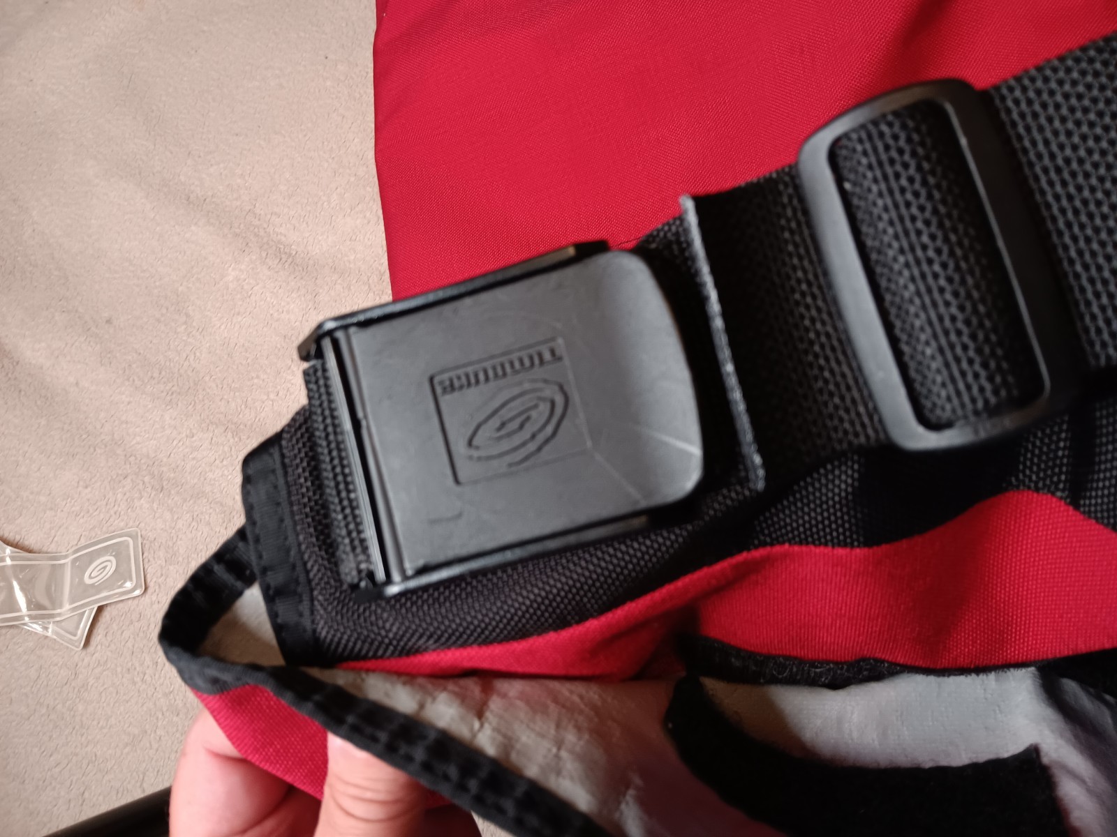 Timbuk2 Messenger Laptop Bag Crossbody Shoulder Strap Red/Orange Large 22″ X 15”