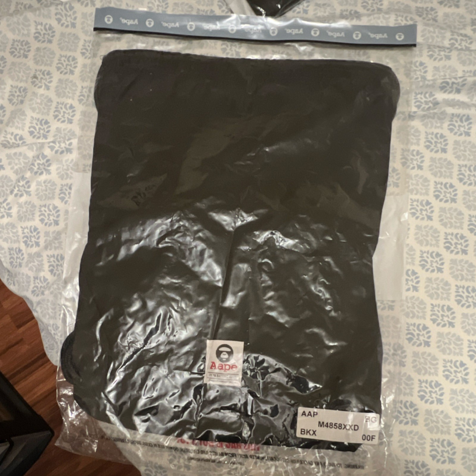 Aape by A Bathing Ape Men’s Black drawstring bag M4858XXD Regular Size