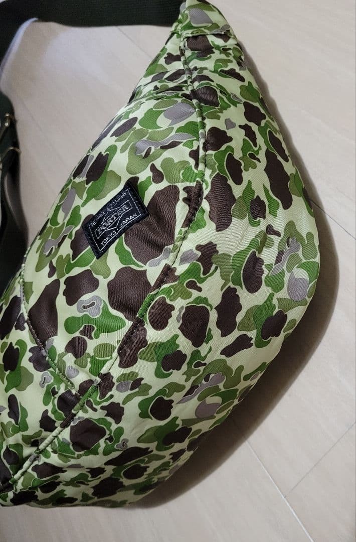 Brand New PORTER JOEPORTER Camouflage Oval Shoulder Bag