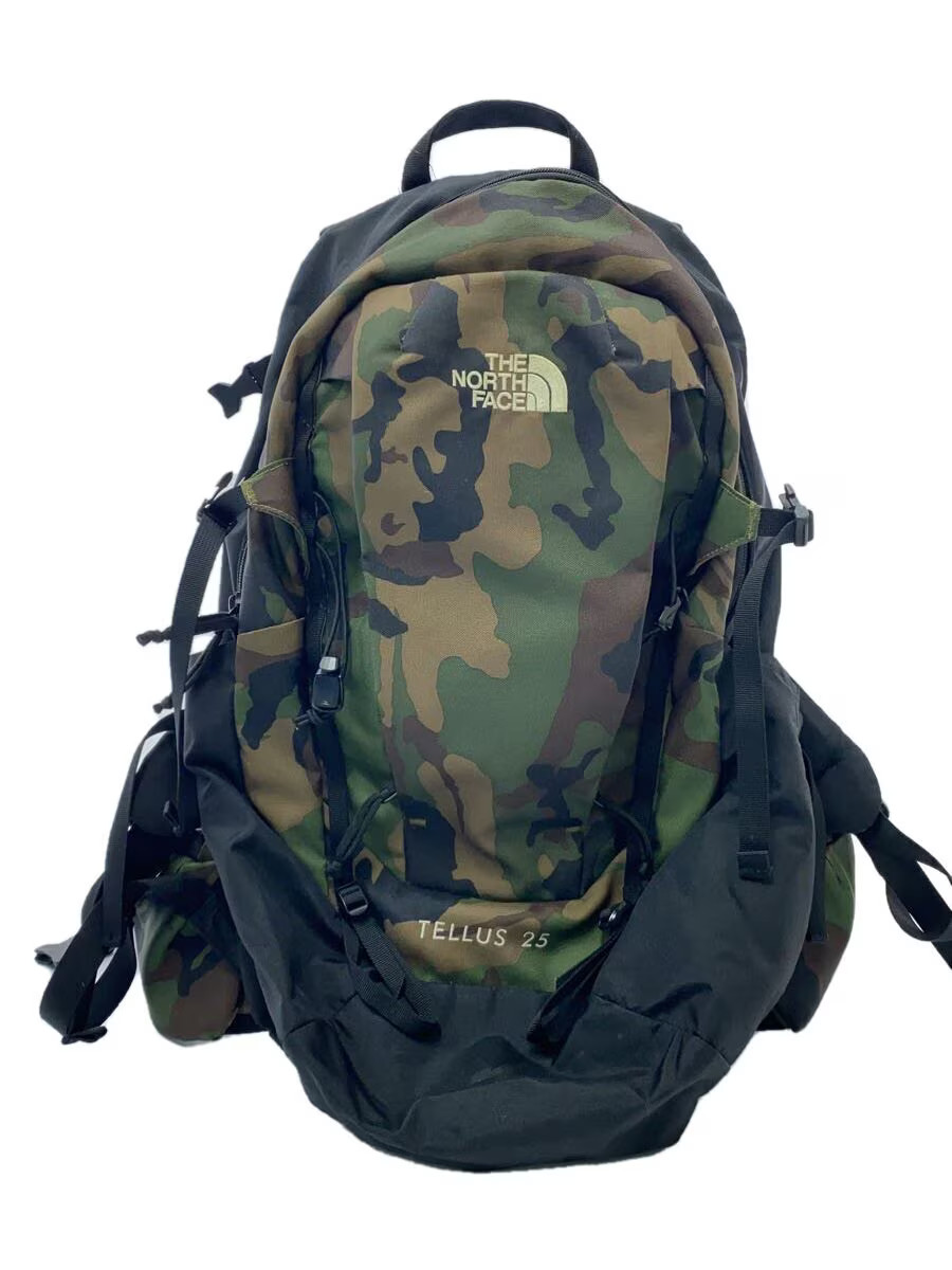 THE NORTH FACE KHK Camouflage Nylon Backpack NM61811