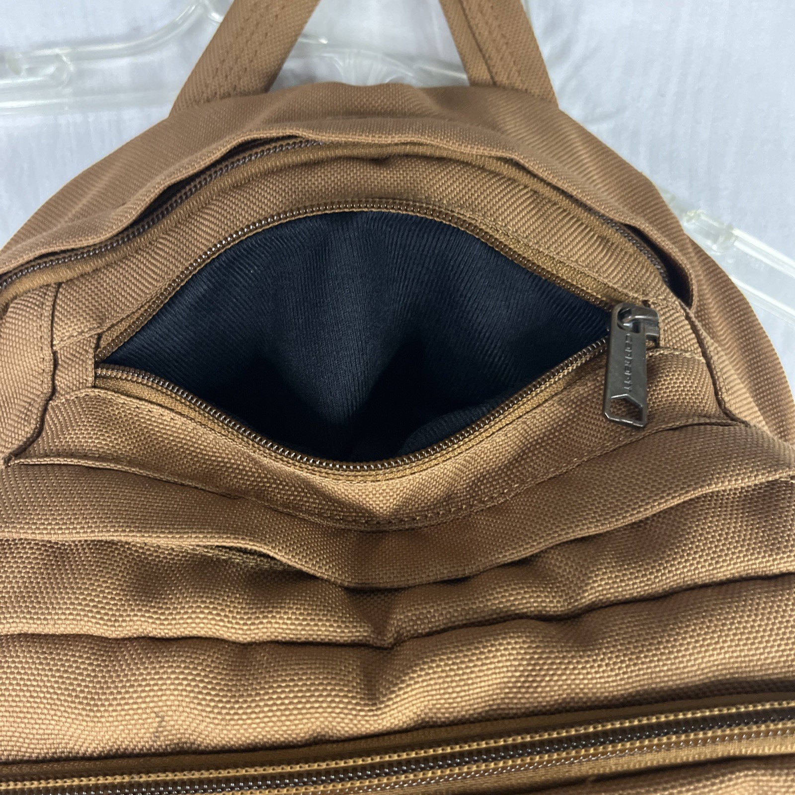 Carhartt 35L Triple-Compartment Backpack Carhartt Brown
