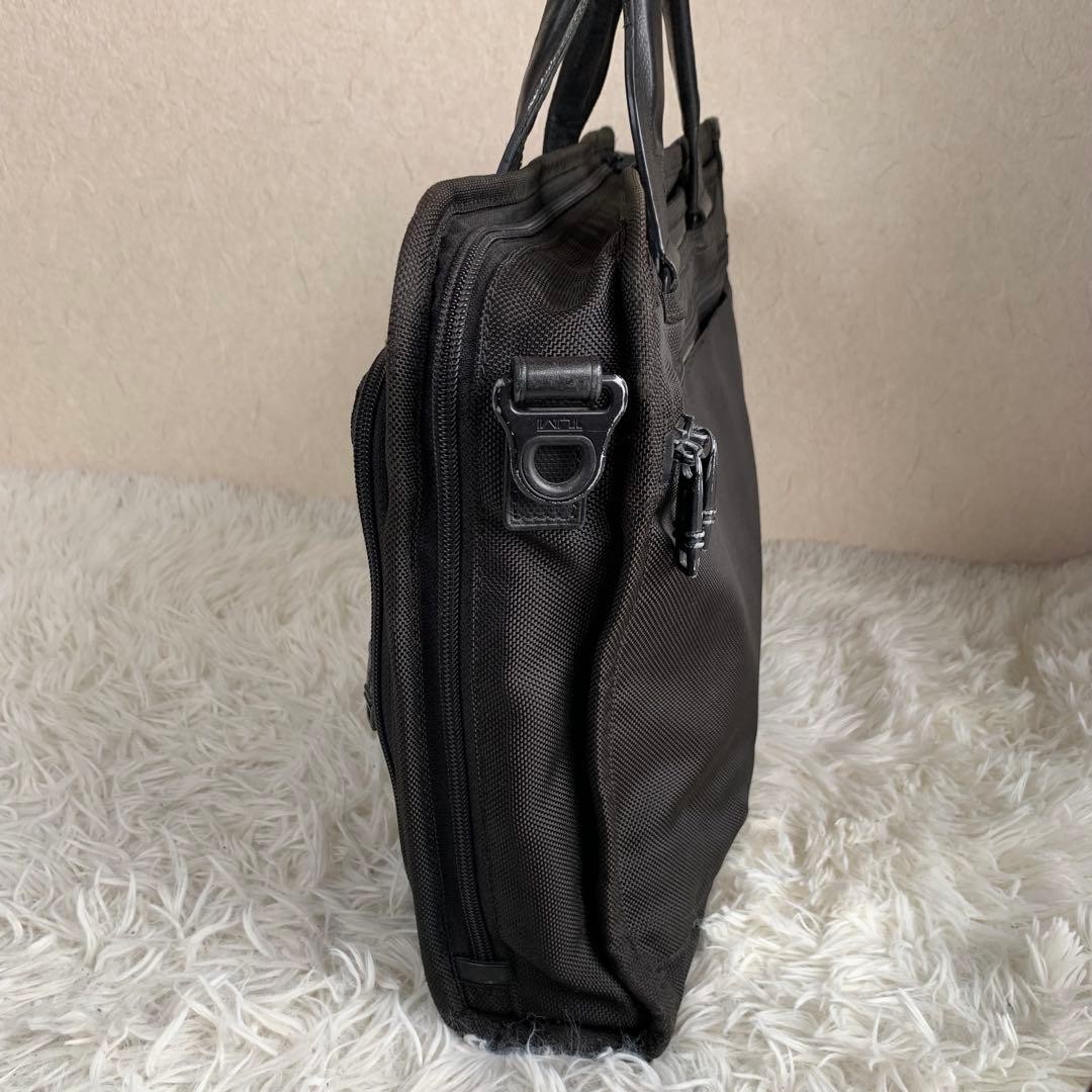 TUMI Business Bag Black Ballistic Nylon