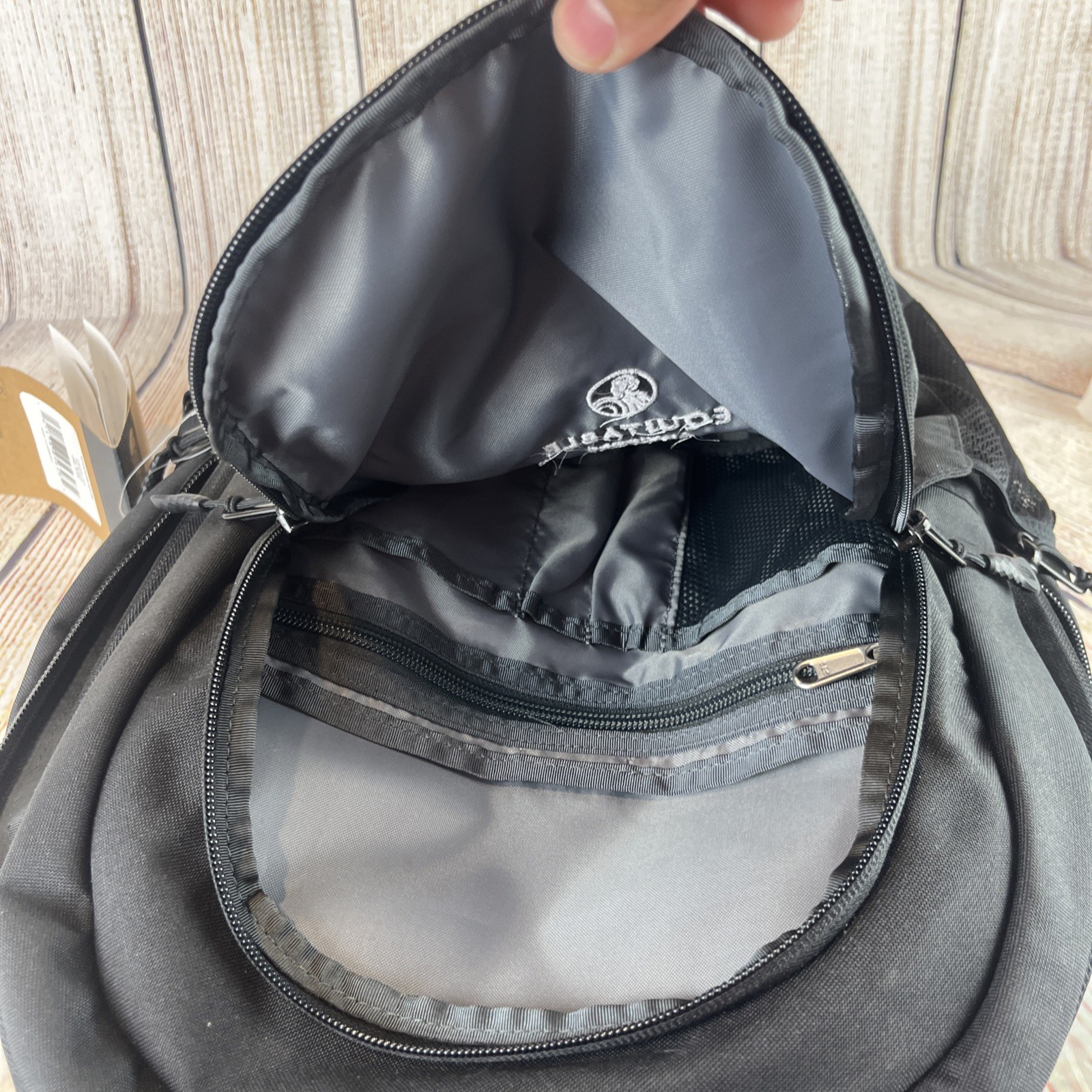 The North Face Connector Backpack – Black (NF0A3KX8)