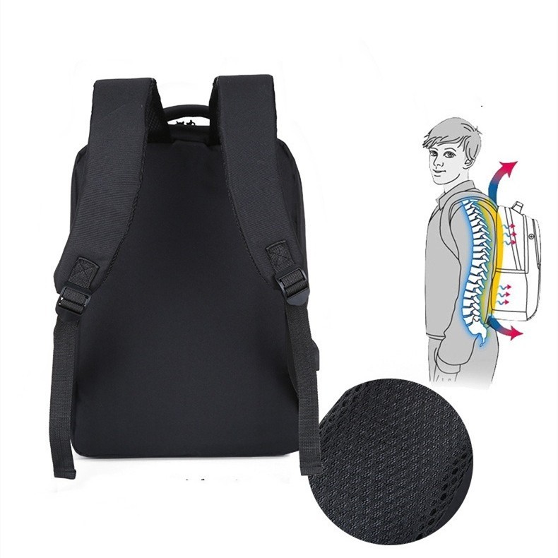 New Business Laptop Waterproof Backpack Travel College School Bag
