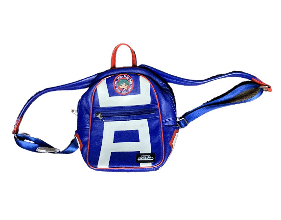 Cool My Hero Academia FUNKO Deku Back Pack Travel Bag Mini ~ Blue