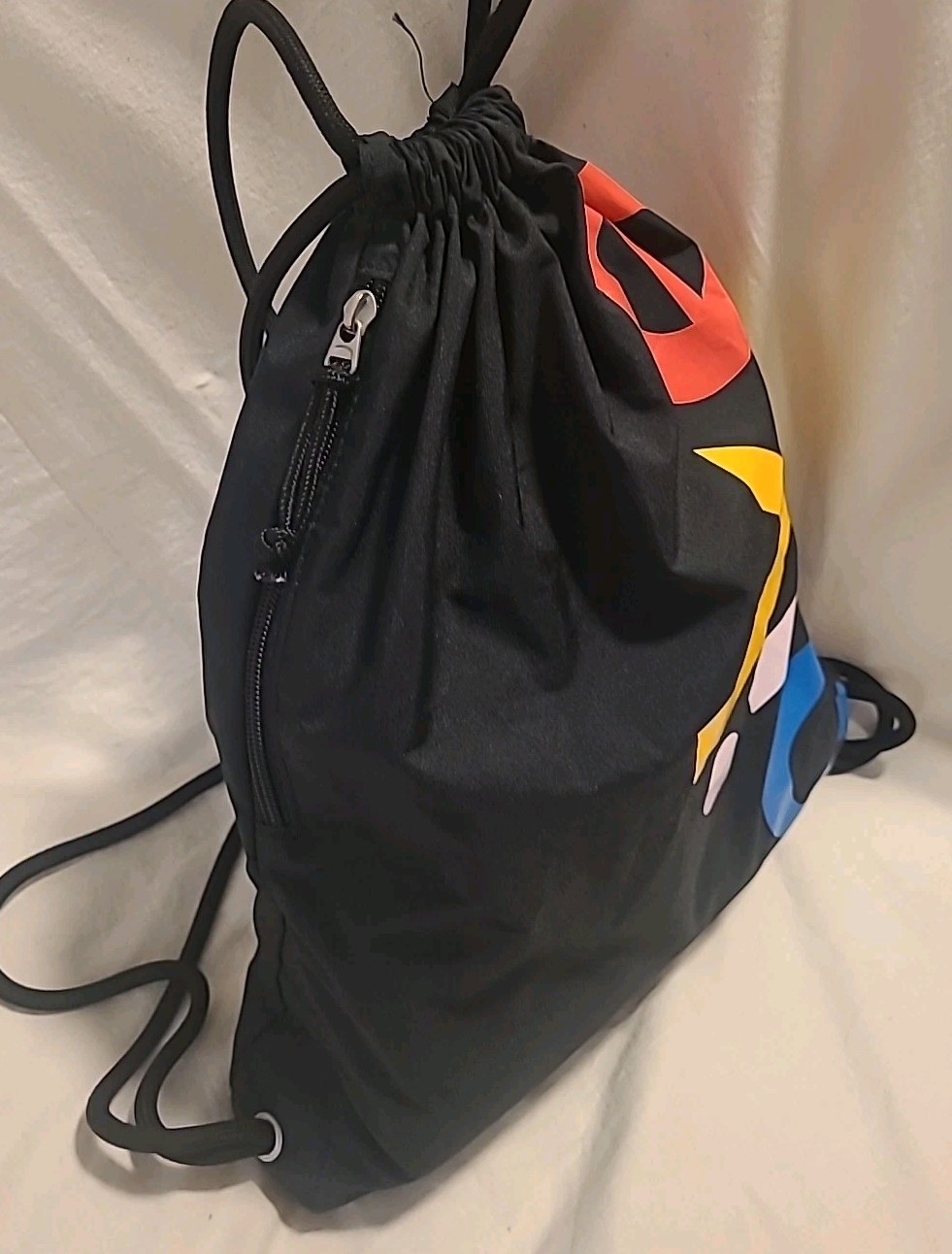 Nike Heritage Gym Sack Lightweight Drawstring Bag Blue Pink Yellow Red Black Zip