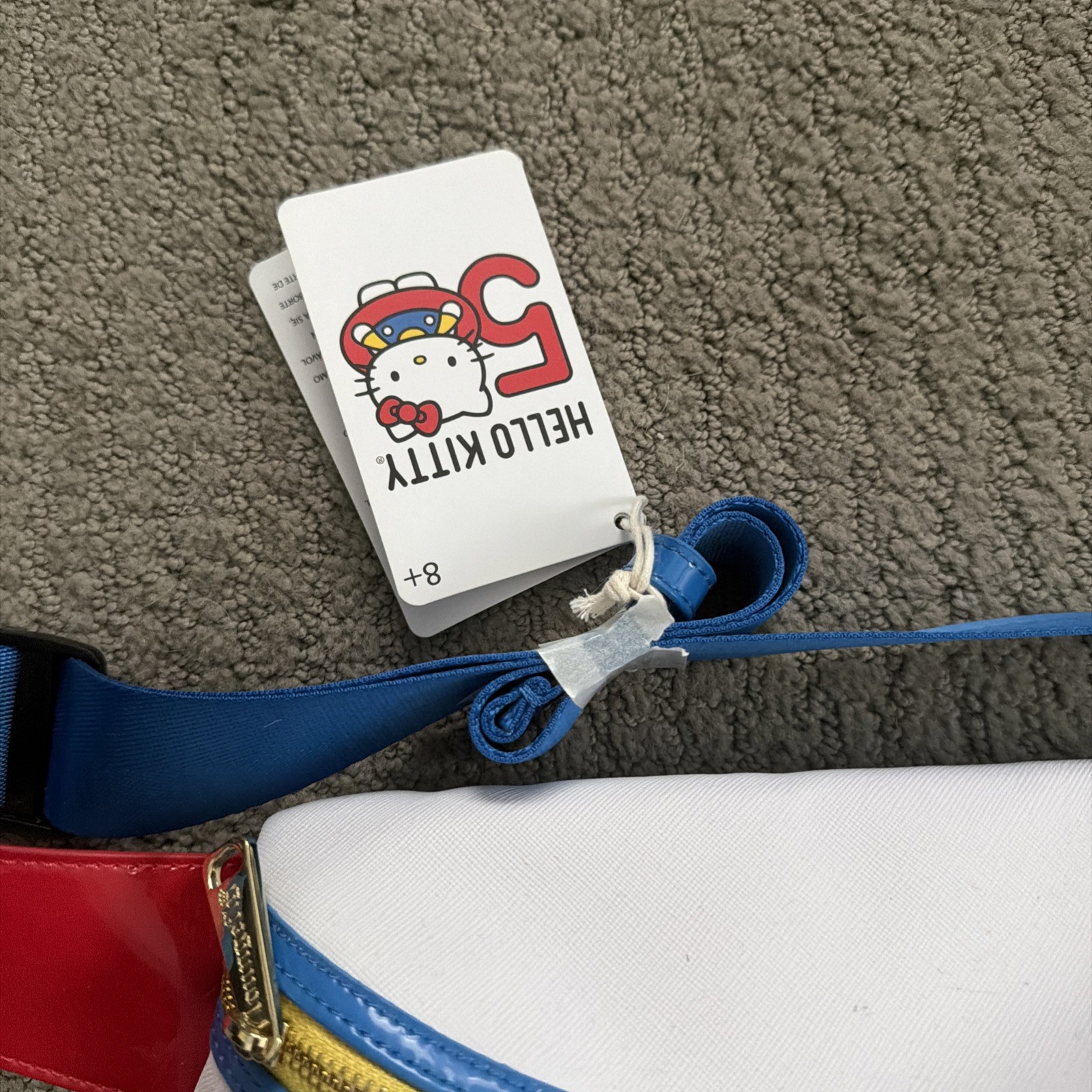 Hello Kitty 50Th Anniversary Body Bag Lounge Fly Sanrio Puroland