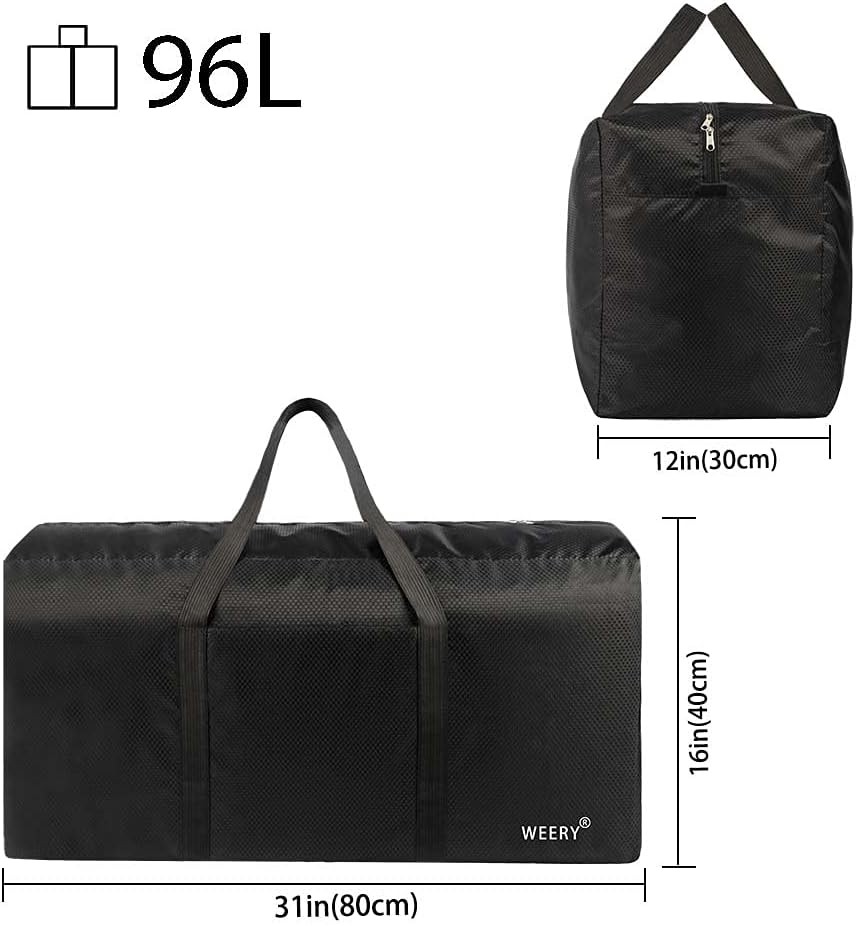 Extra Large Duffle Bag Lightweight, 96L Travel Duffle Bag Foldable for Men Women