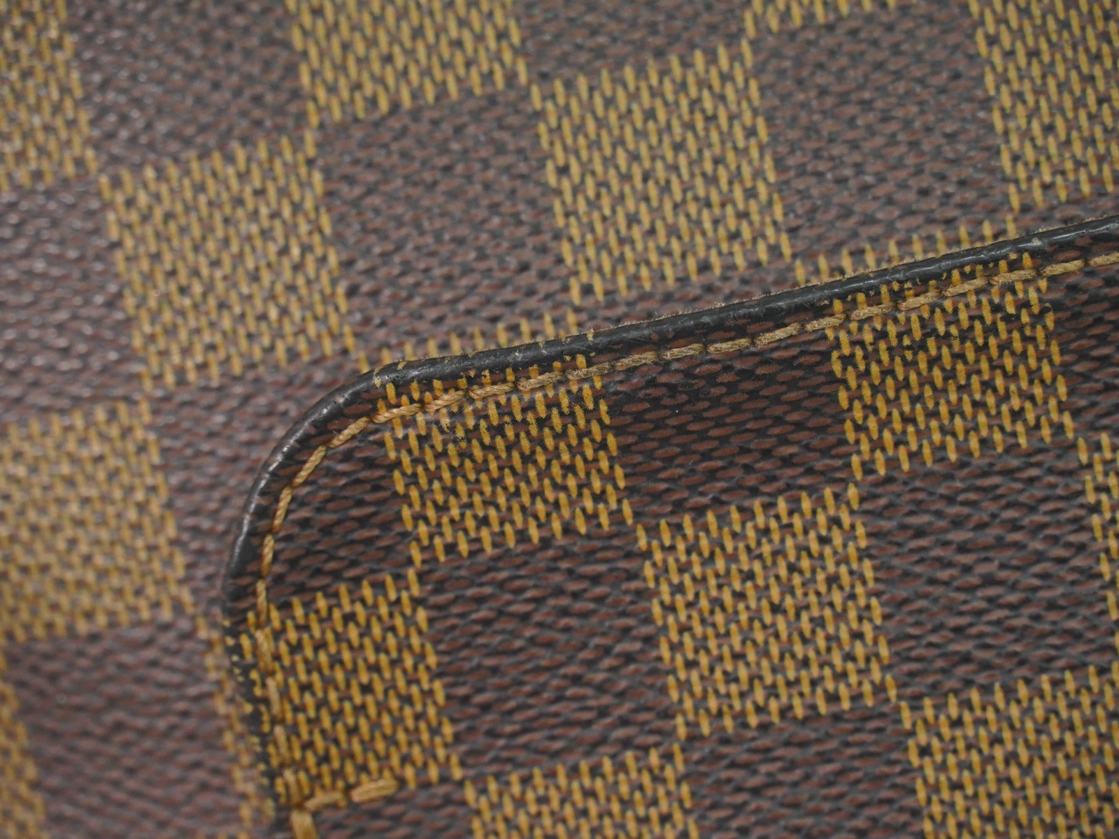 Louis Vuitton Olav PM N41442 Damier Ebene Canvas Crossbody Bag Brown