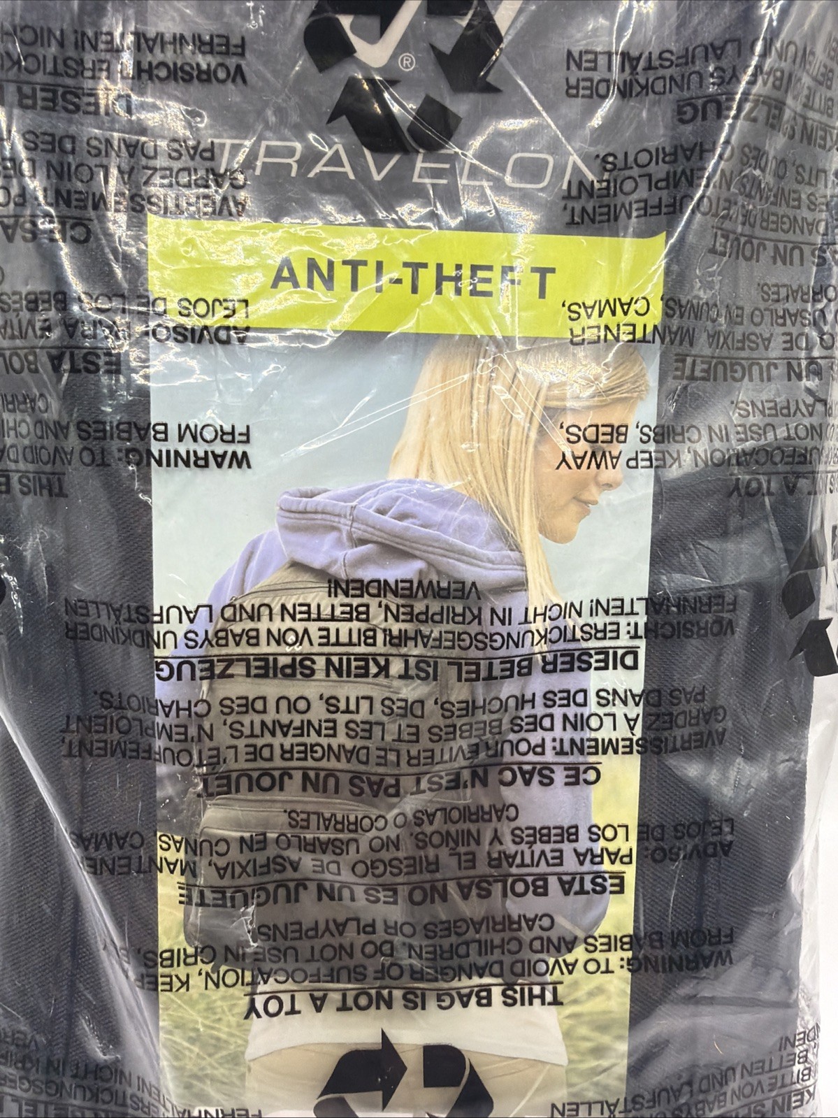 Travelon Anti-Theft Active Packable Backpack. B