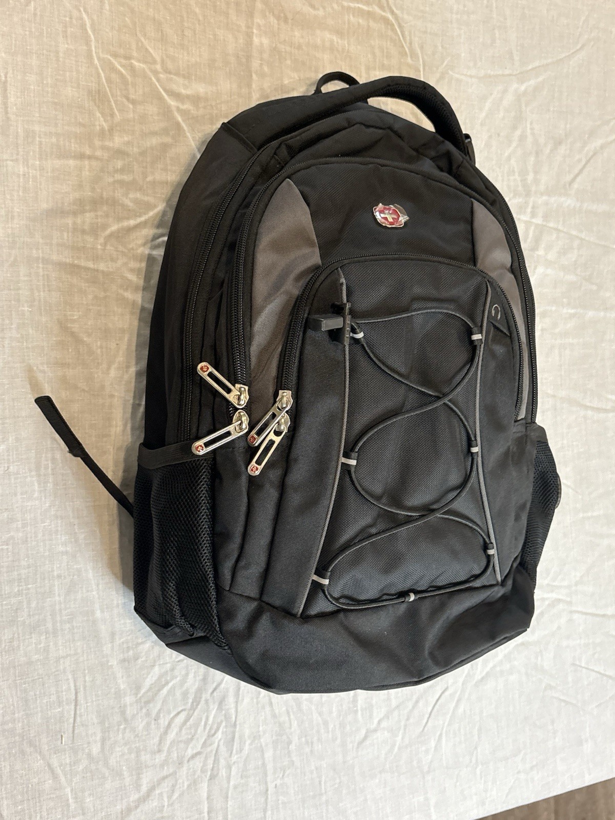 Swiss Gear Airflow Laptop Backpack Heavy Duty Travel Multi Pockets Pre-owned