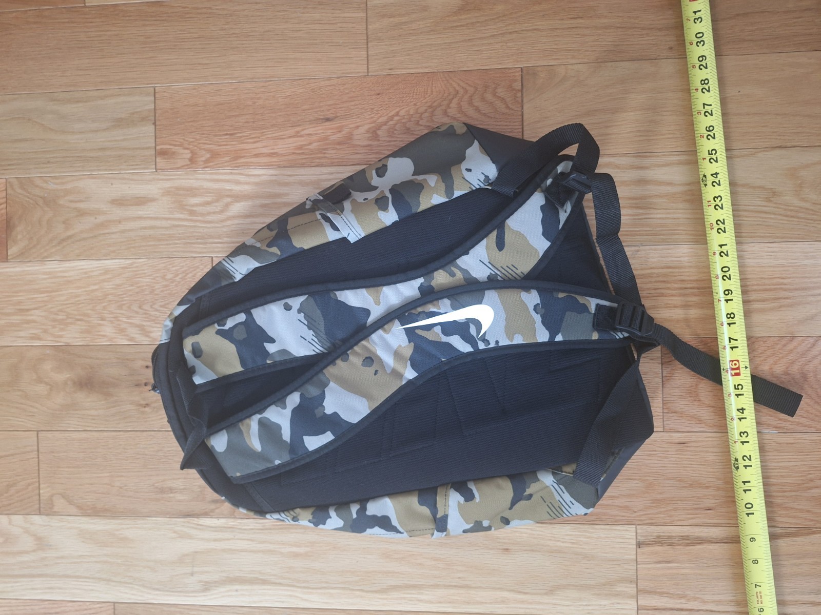 Nike Camo Green Backpack Bookbag Bag Adjustable Straps