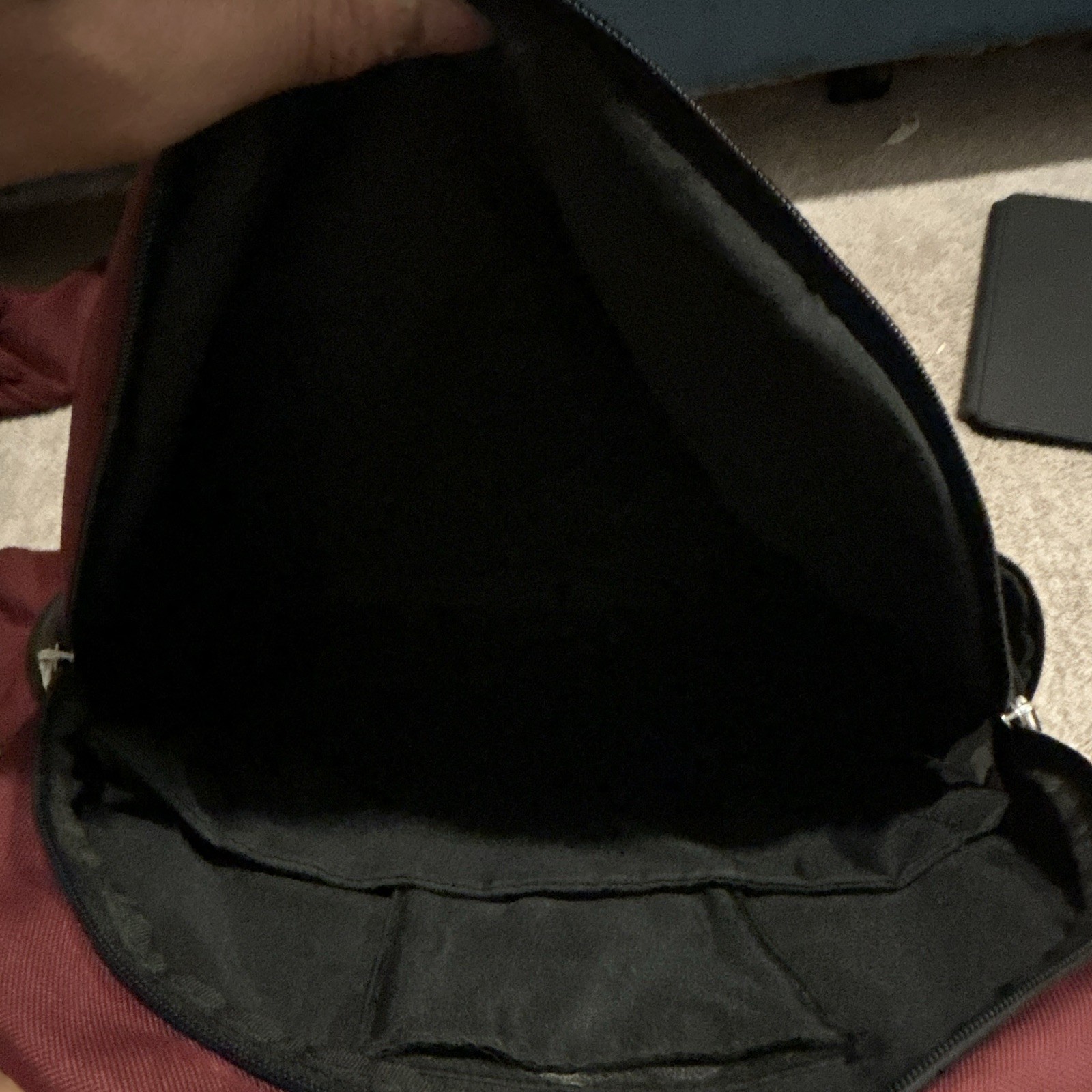 Oakley Red/Black Backpack Mid Zip Closure Padded Pockets Unisex + Laptop Sleeve