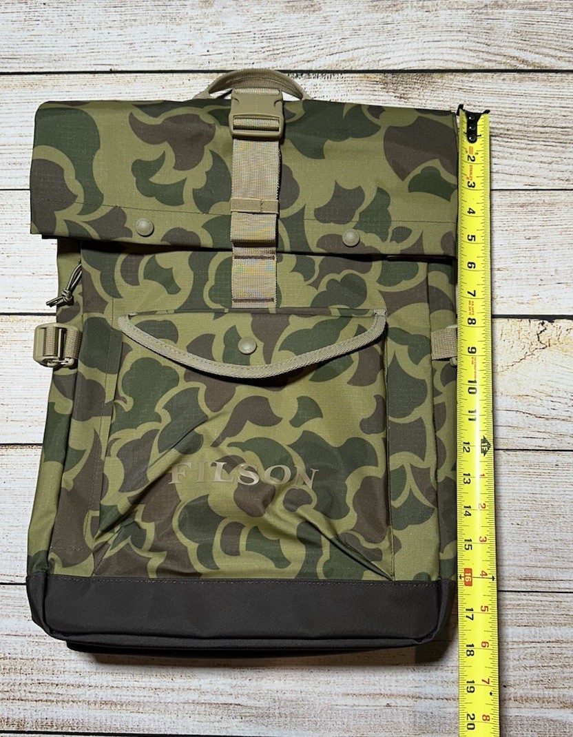 Filson All-Weather Backpack – NEW WITHOUT TAGS Camouflage Camo Camping