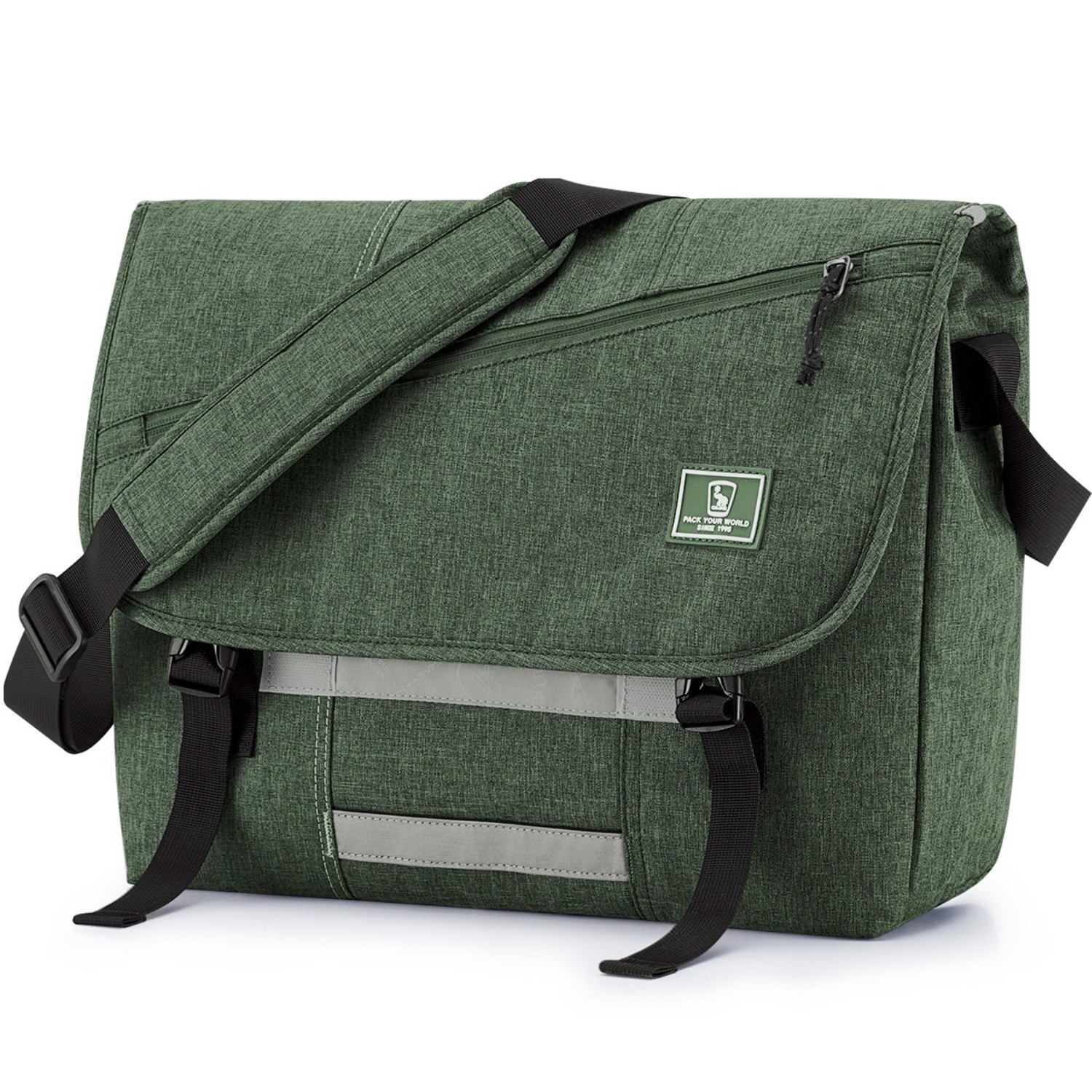 OIWAS Messenger Bag 15.6″ Laptop Shoulder Bag Crossbody Travel Bag for Men Women